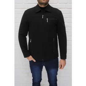 Dynamo 9050 Erkek Siyah Yün Karışımlı Kaşe Mont
