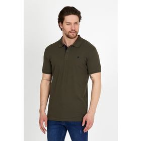 Dynamo T621 Erkek Siyah Polo Yaka Likralı T-shirt