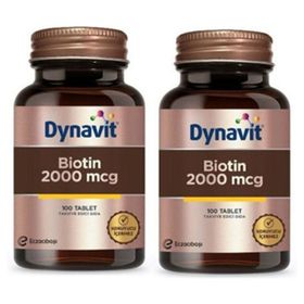 Dynavit Biotin 2000 mcg 2x100 Tablet