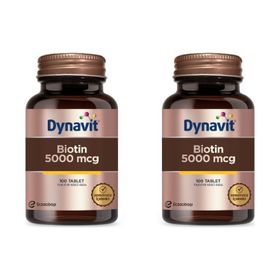 Dynavit Biotin 5000 mcg 2x100 Tablet