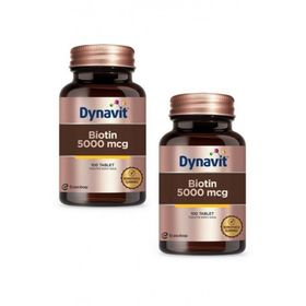 Dynavit Biotin 5000 mcg 2x100 Tablet