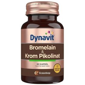 Dynavit Bromelain Krom Pikolinat 60 Kapsül