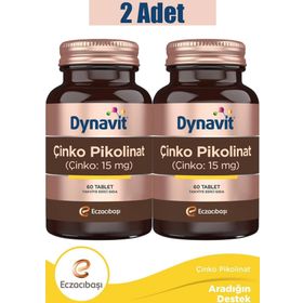 Dynavit Çinko Pikolinat 15 mg 60 Tablet
