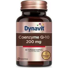 Dynavit Coenzyme Q-10 200 mg 30 Yumuşak Kapsül