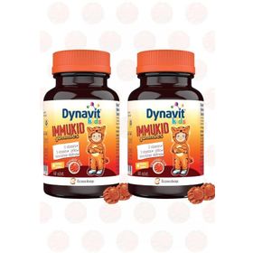 Dynavit Kids Immukid Gummies 2x60 Çiğnenebilir Tablet