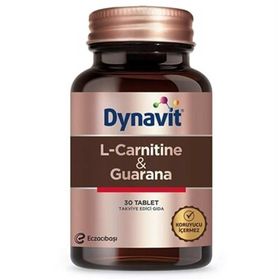 Dynavit L-Carnitine Guarana İçeren 30 Tablet