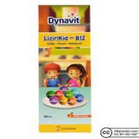 Dynavit Lizinkid Vitamin B12 150 ml Şurup