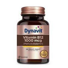Dynavit Vitamin B12 1000 mcg 100 Tablet