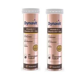 Dynavit Vitamin C Vitamin D3 Zinc 20 Efervesan Tablet