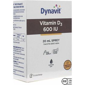 Dynavit Vitamin D3 600 IU İçeren 10 ml Sprey