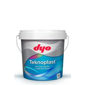 Dyo 0001 Beyaz 15 lt Teknoplast Teflonlu Antibakteriyel İpek Mat İç Cephe Duvar Boyası