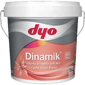 Dyo 0142 Kartepe 2.5 lt Dinamik Soft Mat Silikonlu İç Cephe Duvar Boyası