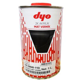 Dyo 1 L 2K Akrilik Mat Vernik