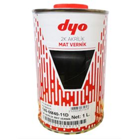 Dyo 1 L 2K Akrilik Mat Vernik
