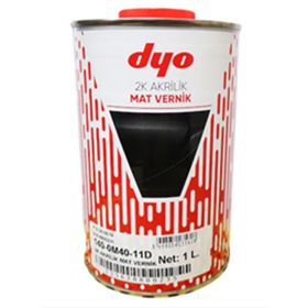 Dyo 1 L 2K Akrilik Mat Vernik