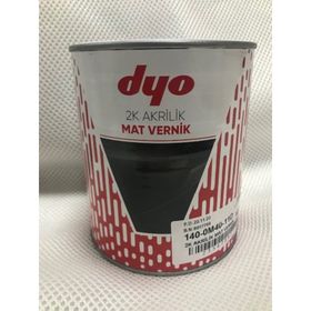 Dyo 1 L 2K Akrilik Mat Vernik
