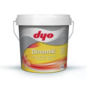 Dyo 1071 Tülden Dinamik Silikonlu Silinebilir İpek Mat 15 lt İç Cephe Duvar Boyası
