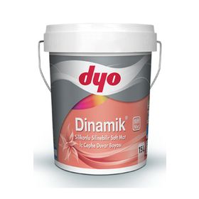 Dyo 1071 Tülden Dinamik Silikonlu Silinebilir İpek Mat 15 lt İç Cephe Duvar Boyası