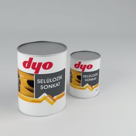 Dyo 2.5 lt Selülozik Siyah Boya