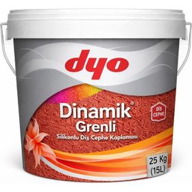 Dyo 25 kg Açık Somon Dinamik Grenli Silikonlu Dış Cephe Kaplaması