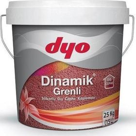 Dyo 25 kg Beyaz Dinamik Grenli Silikonlu Dış Cephe Kaplaması