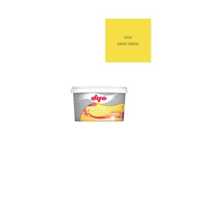 Dyo 2,5 lt Sınav Sarısı Dinamik Silikonlu İpek Mat İç Cephe Boyası