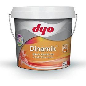 Dyo 2640 7.5 lt Dinamik Mat Silikonlu Silinebilir İç Cephe Duvar Boyası