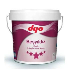 Dyo 3,5 kg Beşyıldız Plastik İç Cephe Duvar Boyası