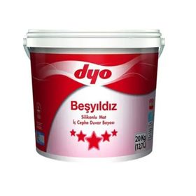 Dyo 3575 Dyoplast Çay Filizi 2.5 lt Silikonlu Mat İç Cephe Duvar Boyası