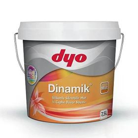 Dyo 4568 Şirin Pembe 7.5 lt Dinamik Mat Silikonlu Silinebilir İç Cephe Duvar Boyası