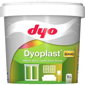 Dyo 6627 Dyoplast Gökçe 15 lt Silikonlu Mat İç Cephe Duvar Boyası