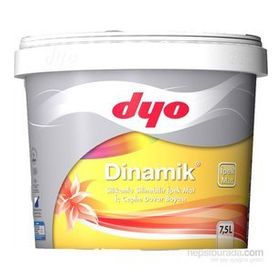 Dyo 6767 Akvaryum Dinamik Mat Silikonlu 7.5 Lt Silinebilir Mat İç Cephe Duvar Boyası