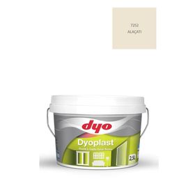 Dyo 7252 Alaçatı 2,5 lt Plast Plastik İç Cephe Duvar Boyası