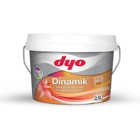 Dyo 7573 2.5 lt Dinamik Mat Silikonlu Silinebilir İç Cephe Duvar Boyası