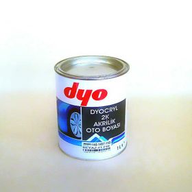 DYO Akrilik Oto Boyası 1lt Beyaz Akrilik Boya