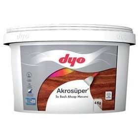 Dyo Akrosüper 1.25 KG Su Bazlı Ahşap Macunu
