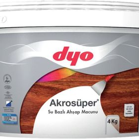 Dyo Akrosüper 1.25 KG Su Bazlı Ahşap Macunu