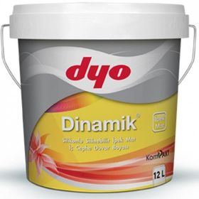 Dyo Alaçatı Dinamik 12 lt Silikonlu İpek Mat İç Cephe Boyası