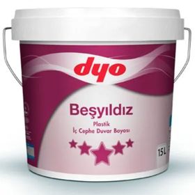 Dyo Beşyıldız 0142 Kartepe 20 kg Plastik İç Cephe Duvar Boyası