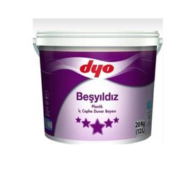 Dyo Beşyıldız 0666 Yeni Beliz 10 kg Plastik İç Cephe Duvar Boyası