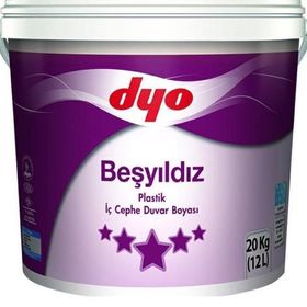 Dyo Beşyıldız 10 Kg Asil Lila Plastik İç Cephe Boyası