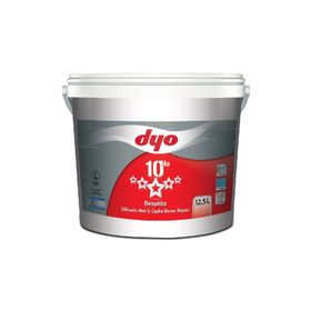 Dyo Beşyıldız 12.5 Lt Beyaz Silikonlu Mat İç Cephe Boyası