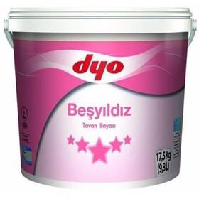 Dyo Beşyıldız 17.5 kg Beyaz Tavan Boyası