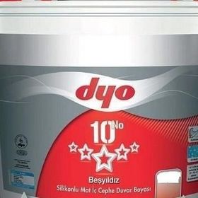 Dyo Beşyıldız 2.5 Lt Beliz Silikonlu Mat İç Cephe Boyası