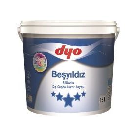 Dyo Beşyıldız 2.5 Lt Beliz Silikonlu Mat İç Cephe Boyası