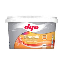 Dyo Beşyıldız 2.5 Lt Buz Mavisi Silikonlu Mat İç Cephe Boyası