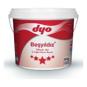 Dyo Beşyıldız 2.5 Lt Romantik Silikonlu Mat İç Cephe Boyası