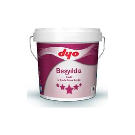 Dyo Beşyıldız 2914 Yeni Fildişi 10 kg Plastik İç Cephe Duvar Boyası