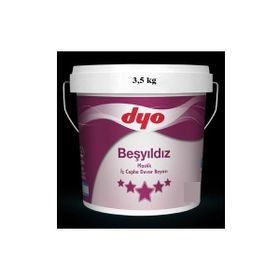 Dyo Beşyıldız 3.5 kg Beyaz Plastik İç Cephe Boyası