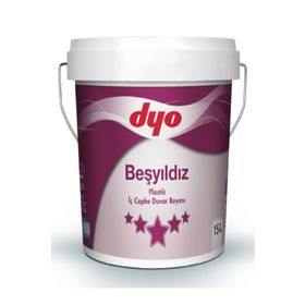 Dyo Beşyıldız 7194 Toz Duman 3.5 kg Plastik İç Cephe Duvar Boyası